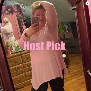 Jollie Lovin 2X Pink Top lite piling Handkerchief